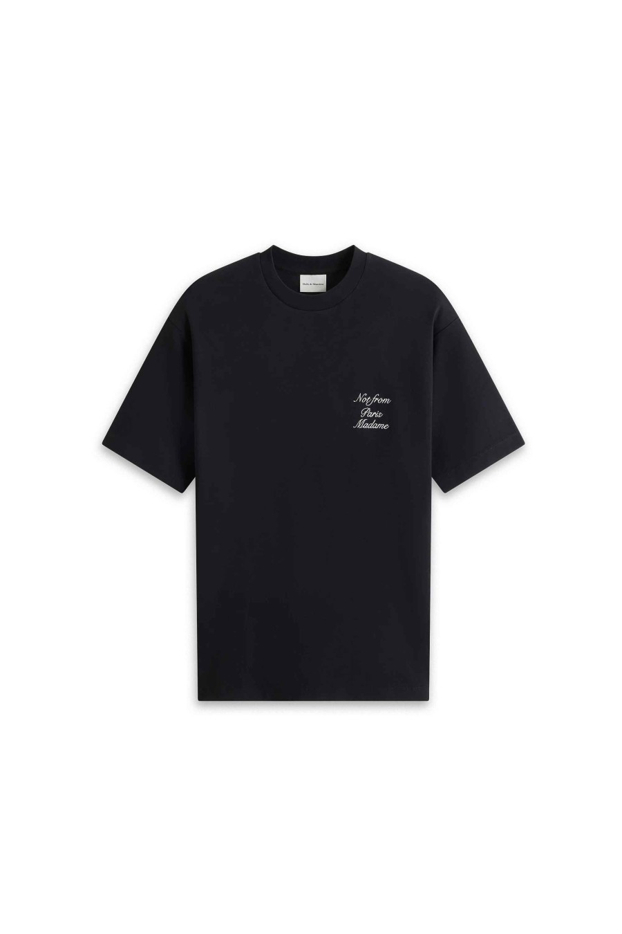 Necessity Drole De Monsieur | The Cursive Slogan T-Shirt