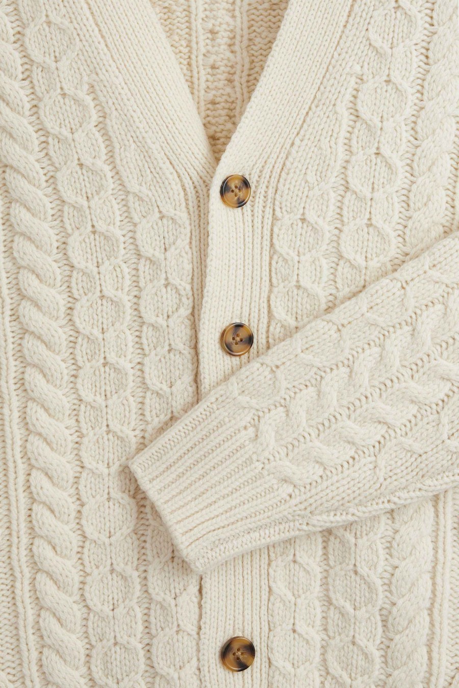 Apparels Drole De Monsieur | The Cable Knit Cardigan