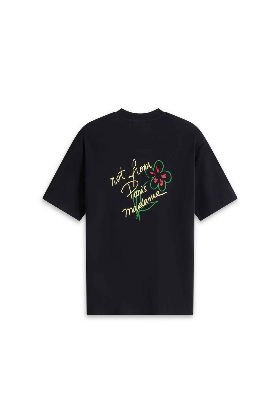 Necessity Drole De Monsieur | The Sketch Slogan T-Shirt