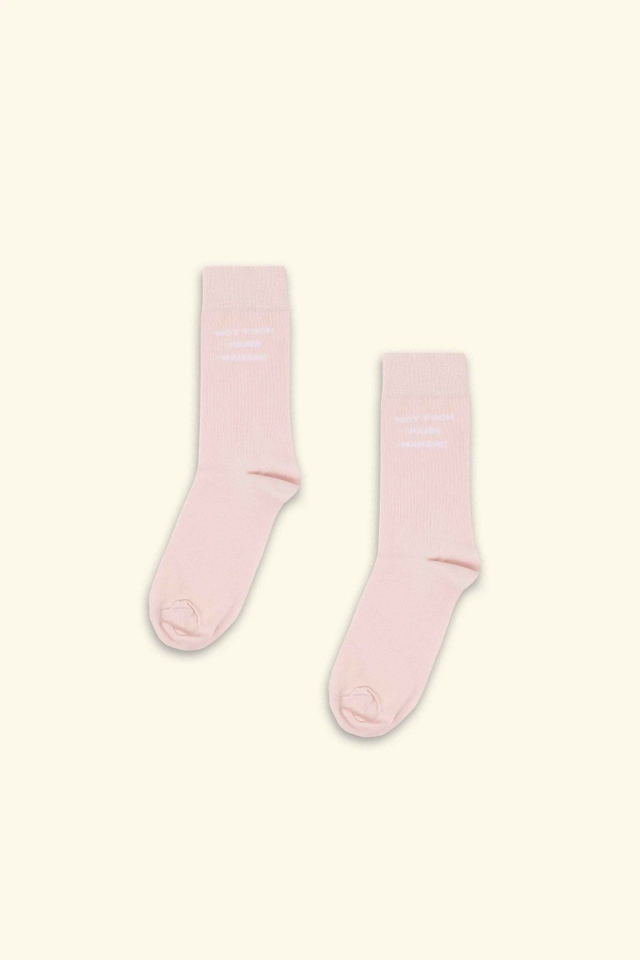 Necessity Drole De Monsieur | The Slogan Sock