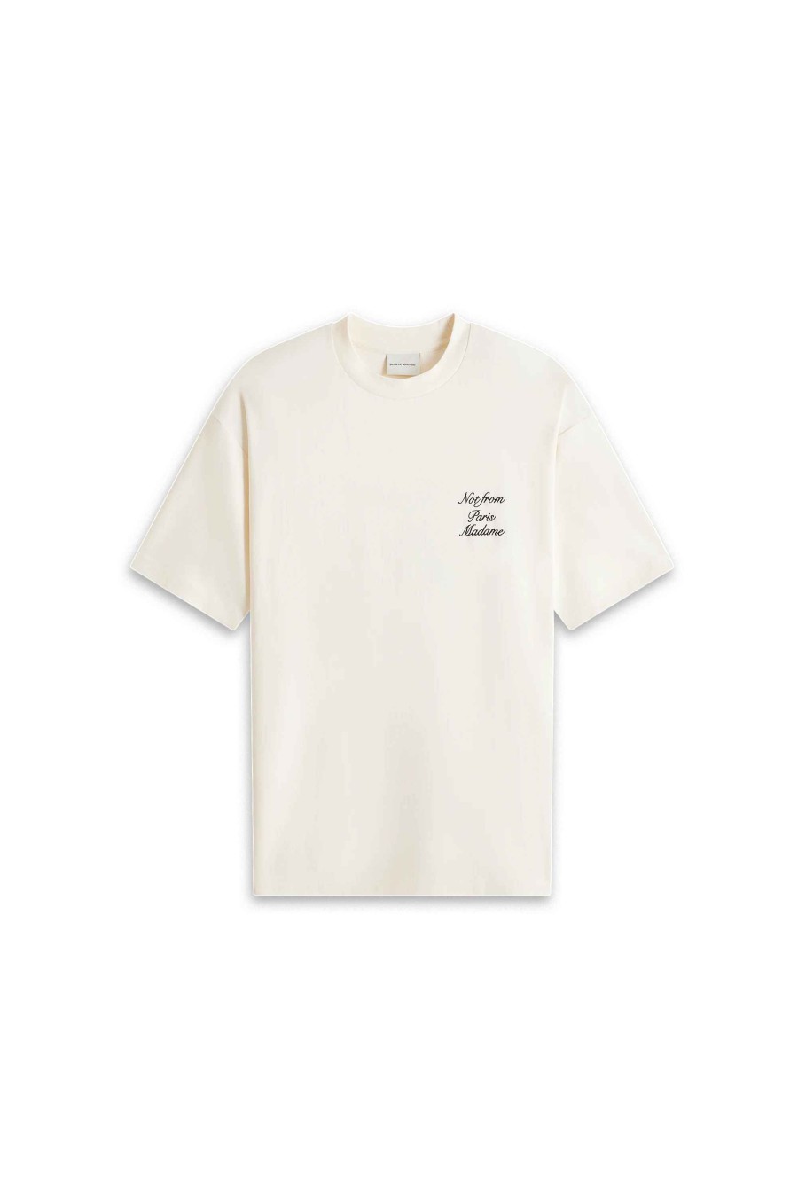 Necessity Drole De Monsieur | The Cursive Slogan T-Shirt