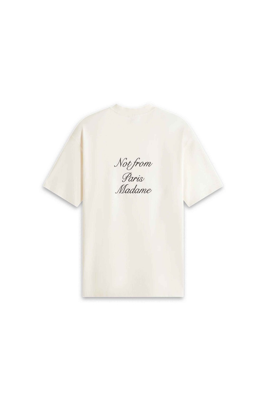 Necessity Drole De Monsieur | The Cursive Slogan T-Shirt