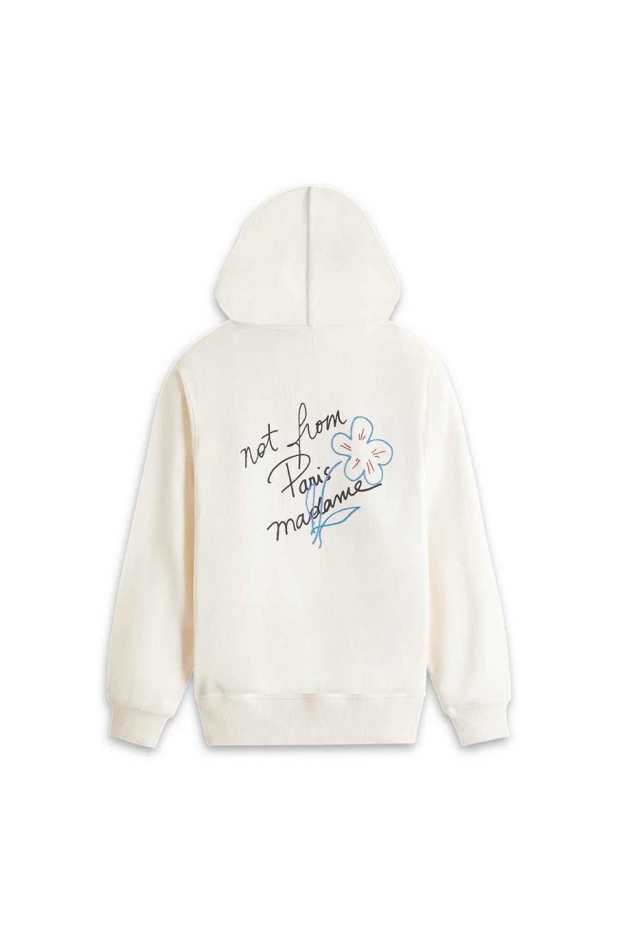 Necessity Drole De Monsieur | The Sketch Slogan Hoodie