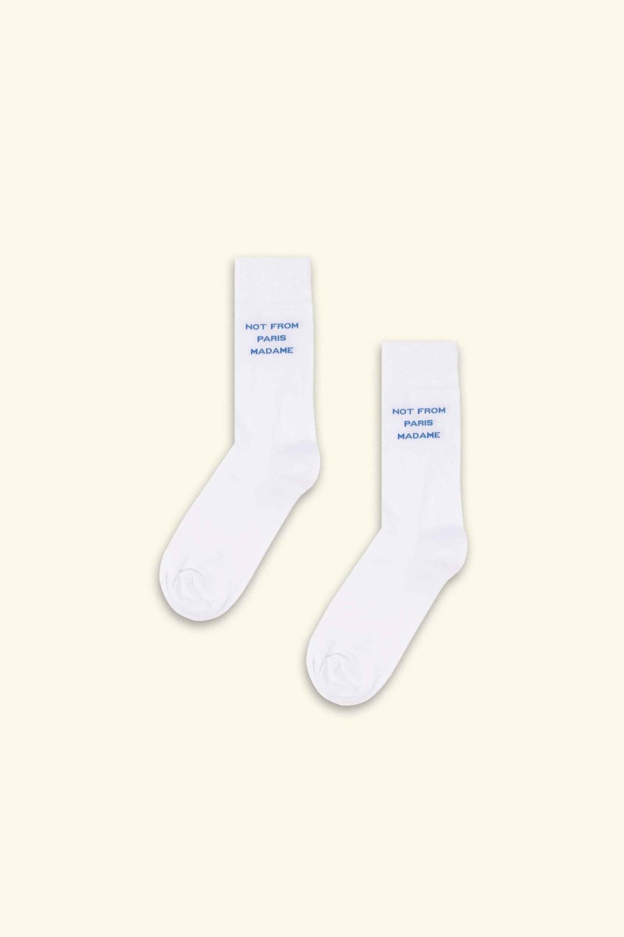 Necessity Drole De Monsieur | The Slogan Sock