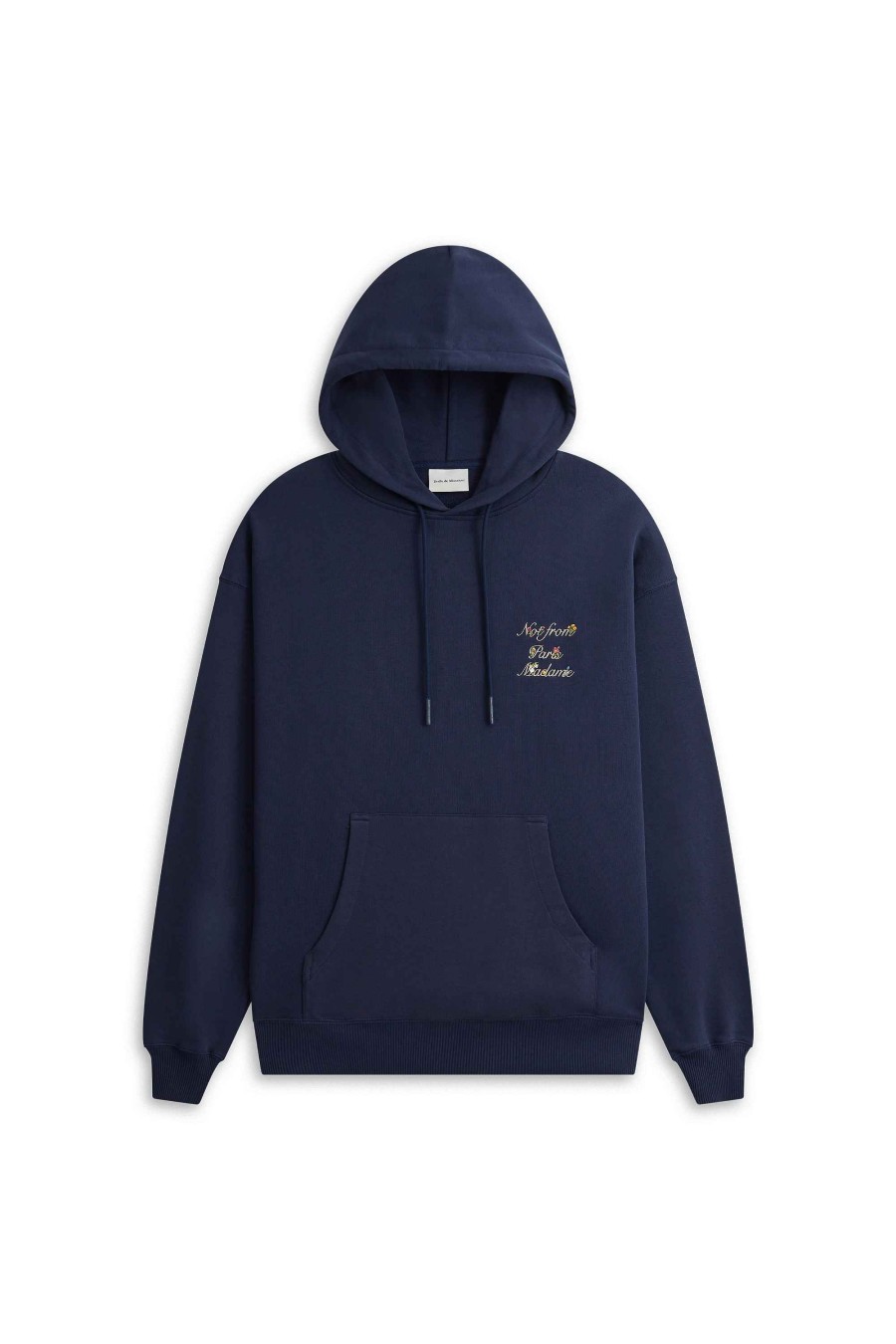 Apparels Drole De Monsieur | The Floral Slogan Hoodie