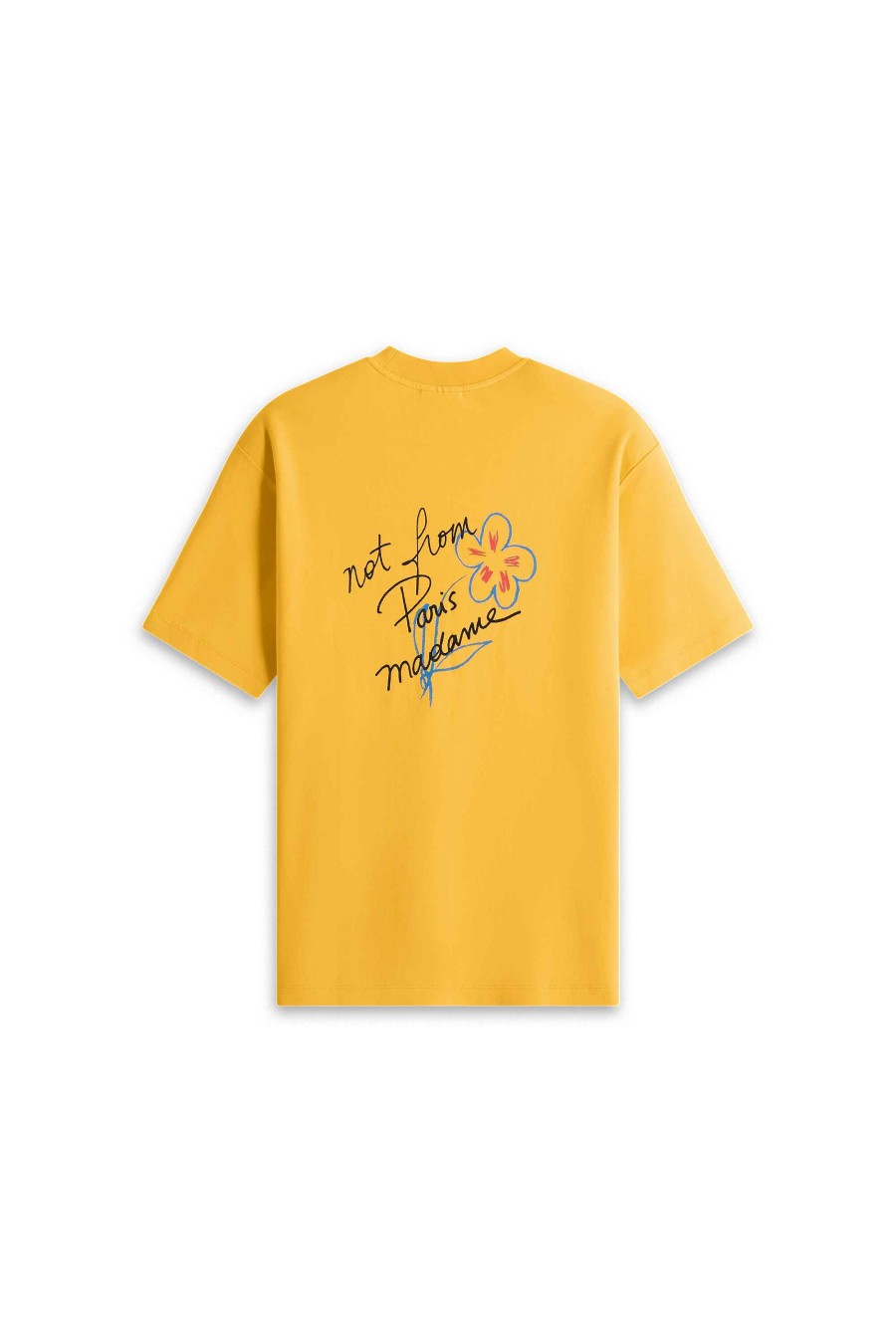 Necessity Drole De Monsieur | The Sketch Slogan T-Shirt