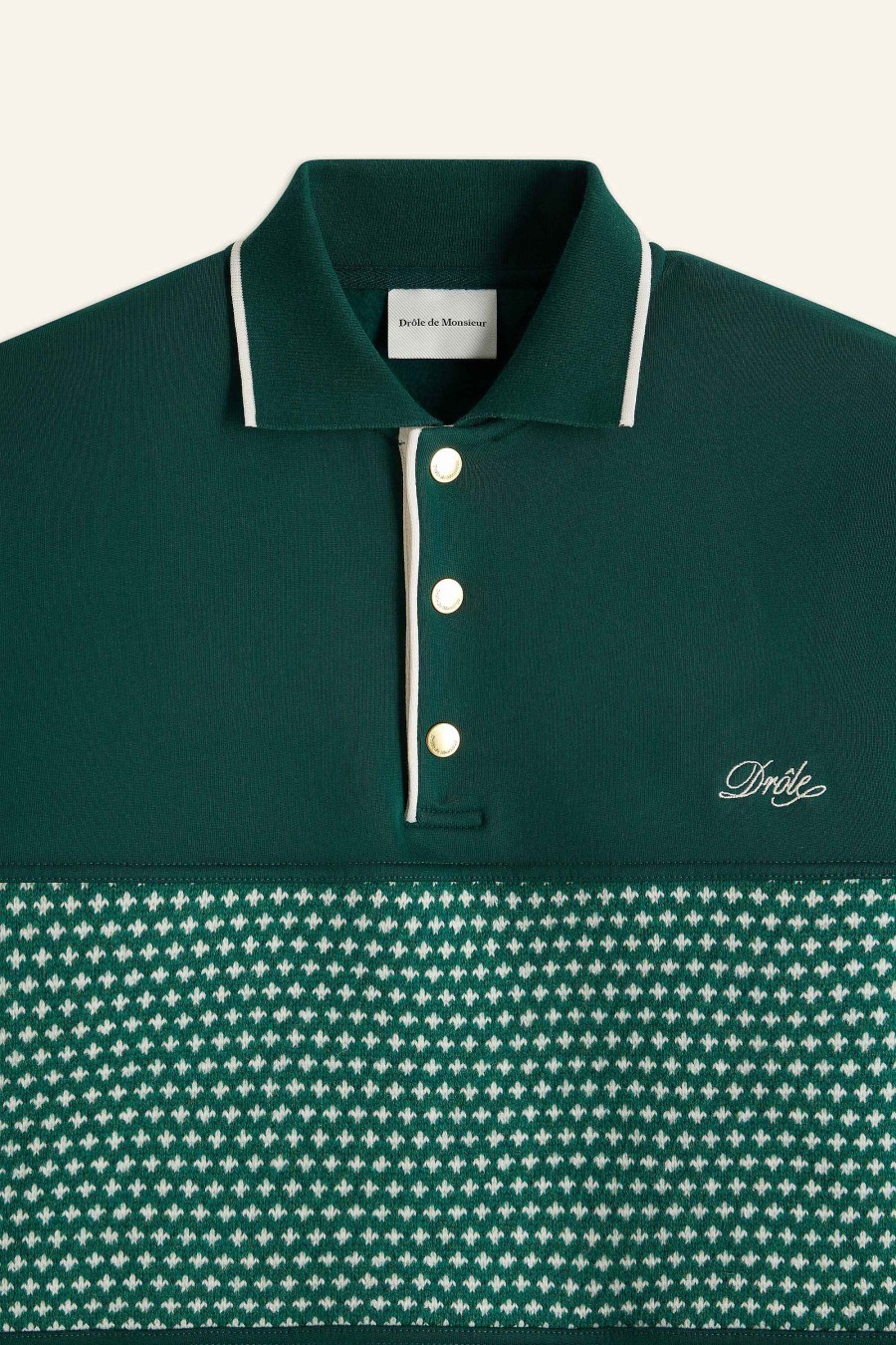 Holiday Season Drole De Monsieur | The Jacquard Polo