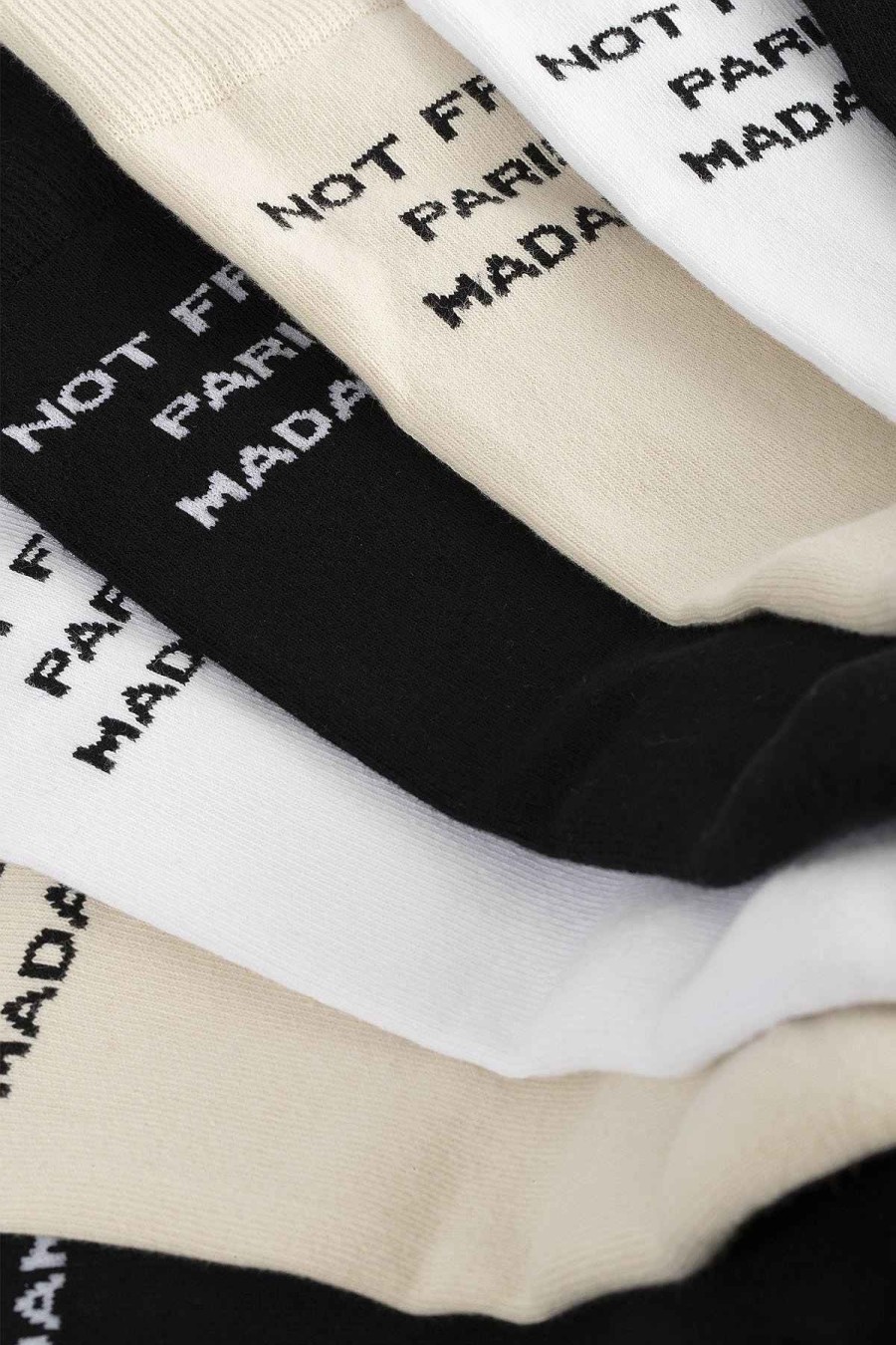 Necessity Drole De Monsieur | The Slogan Sock