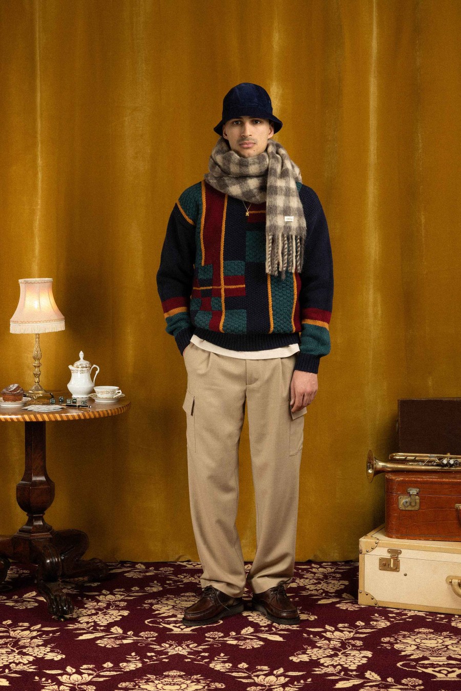 Apparels Drole De Monsieur | The Tartan Knit