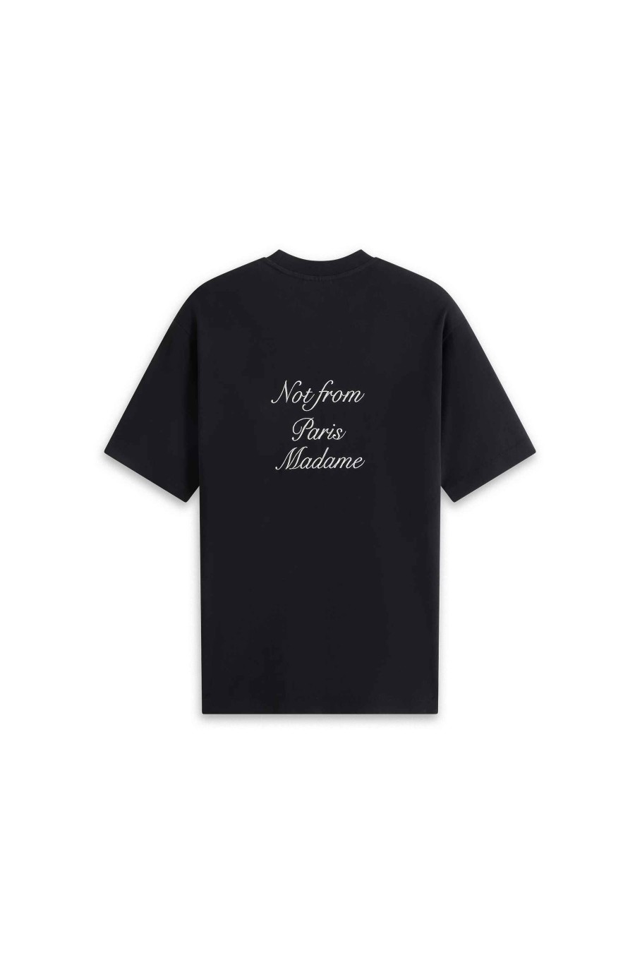 Necessity Drole De Monsieur | The Cursive Slogan T-Shirt