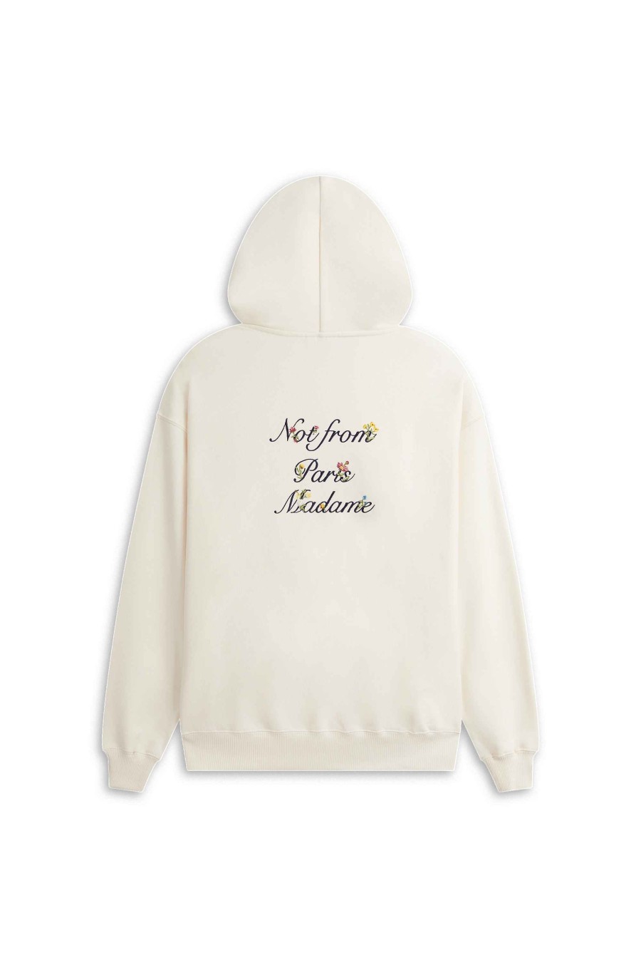 Apparels Drole De Monsieur | The Floral Slogan Hoodie