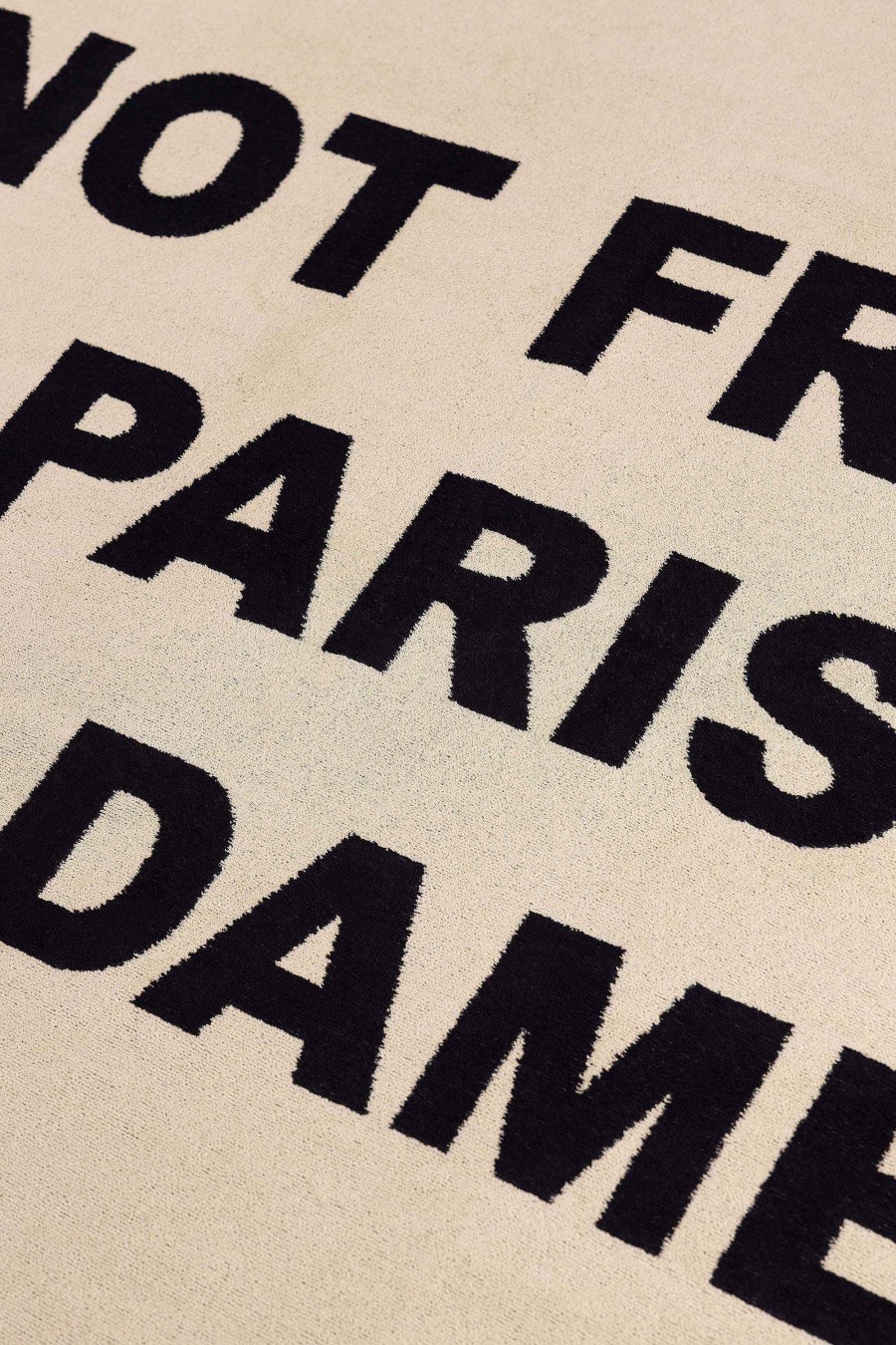 Necessity Drole De Monsieur | The Slogan Towel